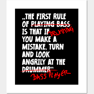 The First Rule Of Drumming Posters and Art